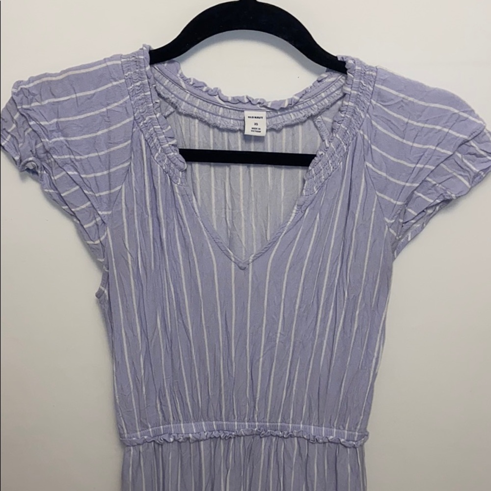 Lavender maxi dress